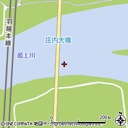 庄内大橋周辺の地図