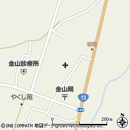 山形県最上郡金山町金山456-44周辺の地図