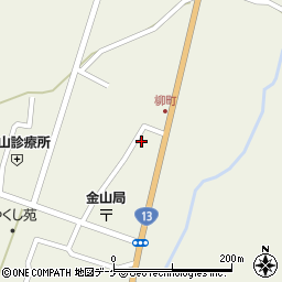 山形県最上郡金山町金山456-18周辺の地図