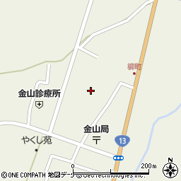 山形県最上郡金山町金山456-43周辺の地図