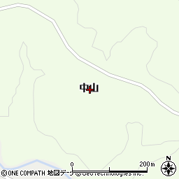 岩手県一関市弥栄中山周辺の地図