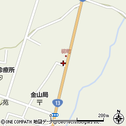 山形県最上郡金山町金山456-5周辺の地図