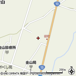 山形県最上郡金山町金山457周辺の地図