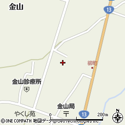 山形県最上郡金山町金山515-8周辺の地図