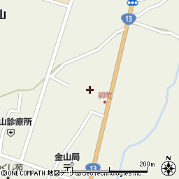 山形県最上郡金山町金山457-25周辺の地図