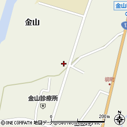 山形県最上郡金山町金山517周辺の地図