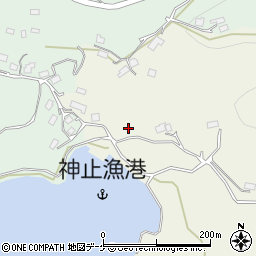 宮城県気仙沼市唐桑町中井283周辺の地図