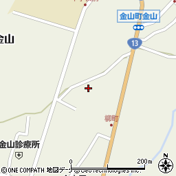 山形県最上郡金山町金山456-65周辺の地図