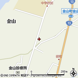 山形県最上郡金山町金山530周辺の地図