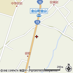 山形県最上郡金山町金山280-10周辺の地図