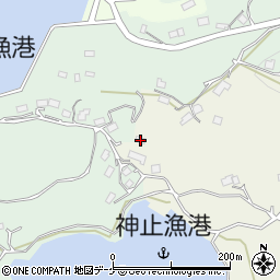 宮城県気仙沼市唐桑町中井272周辺の地図