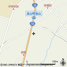 山形県最上郡金山町金山280-16周辺の地図