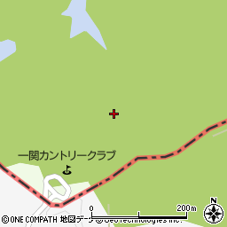 岩手県一関市萩荘（黒木）周辺の地図