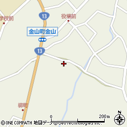 山形県最上郡金山町金山277周辺の地図