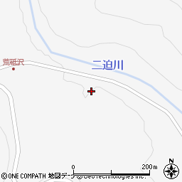 宮城県栗原市栗駒文字荒砥沢周辺の地図