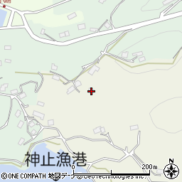 宮城県気仙沼市唐桑町中井268周辺の地図