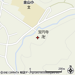 山形県最上郡金山町金山1608周辺の地図