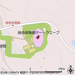 気仙沼市総合体育館（ケー・ウエーブ）周辺の地図