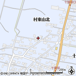 山形県酒田市十里塚乙周辺の地図