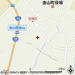 山形県最上郡金山町金山302-1周辺の地図