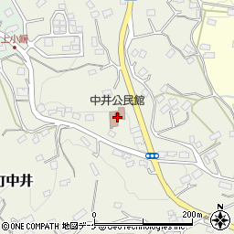 中井公民館周辺の地図