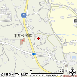 宮城県気仙沼市唐桑町中井116周辺の地図