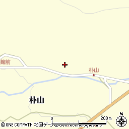 山形県最上郡金山町朴山451-3周辺の地図