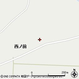 岩手県一関市千厩町小梨西ノ前107-7周辺の地図