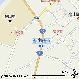 山形県最上郡金山町金山444周辺の地図