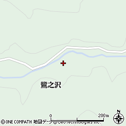 山形県酒田市田沢鷺之沢8周辺の地図