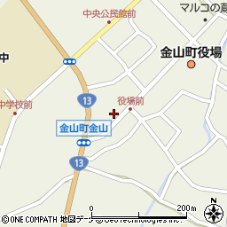 山形県最上郡金山町金山426周辺の地図