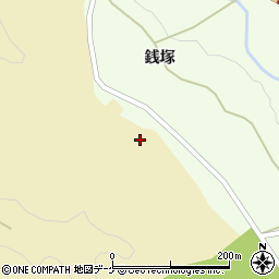 岩手県一関市藤沢町新沼（西風）周辺の地図