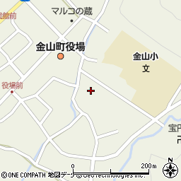 山形県最上郡金山町金山156周辺の地図