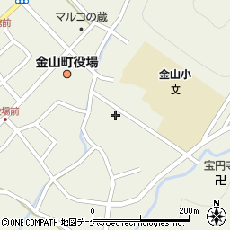 山形県最上郡金山町金山155周辺の地図