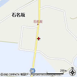 山形県酒田市石名坂金坂周辺の地図