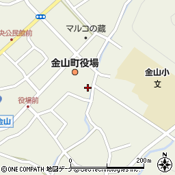 山形県最上郡金山町金山296周辺の地図