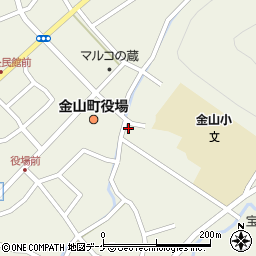 山形県最上郡金山町金山113周辺の地図