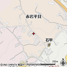 宮城県気仙沼市赤岩平貝14-3周辺の地図