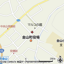 山形県最上郡金山町金山363-2周辺の地図