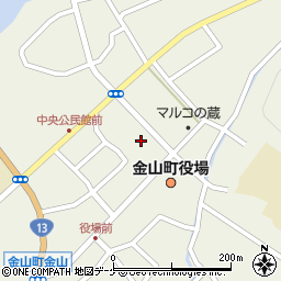 山形県最上郡金山町金山405周辺の地図