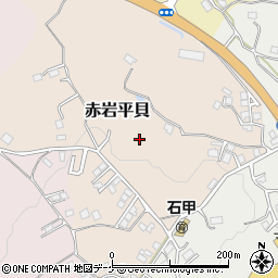 宮城県気仙沼市赤岩平貝周辺の地図