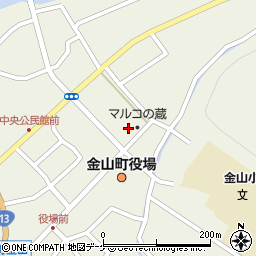 山形県最上郡金山町金山363周辺の地図