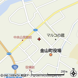 山形県最上郡金山町金山401周辺の地図