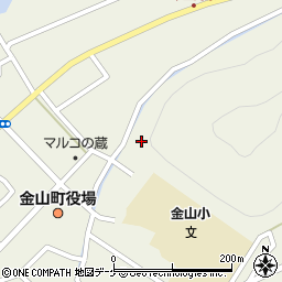 山形県最上郡金山町金山2158周辺の地図