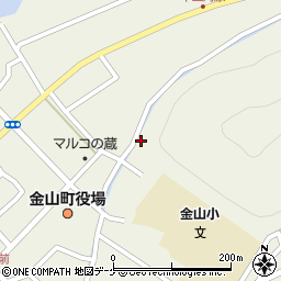 山形県最上郡金山町金山330-2周辺の地図