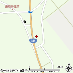 山形県酒田市飛鳥大林355周辺の地図