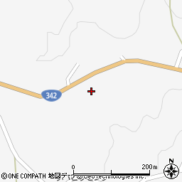 岩手県一関市真柴吉ケ沢周辺の地図