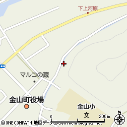 山形県最上郡金山町金山330-6周辺の地図