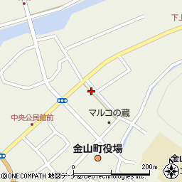 山形県最上郡金山町金山370-2周辺の地図