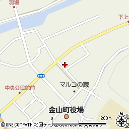 山形県最上郡金山町金山361-2周辺の地図